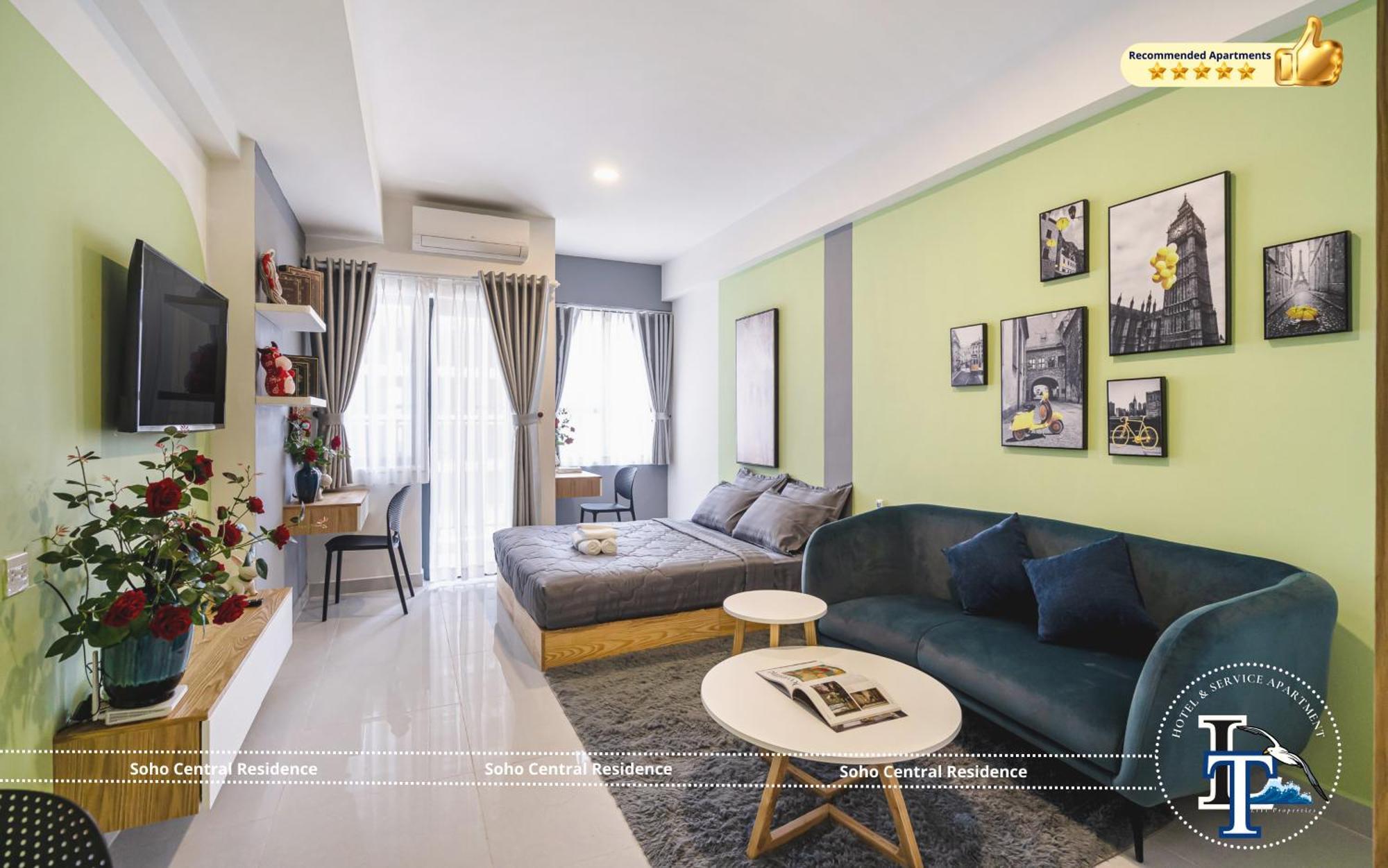 Soho Central Residence - City View - District 1 Ho-Chi-Minh-Stadt Exterior foto