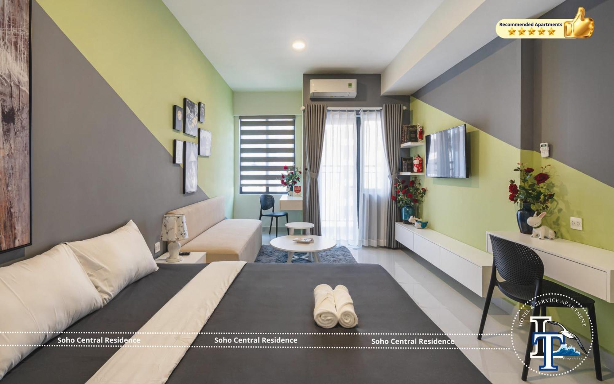 Soho Central Residence - City View - District 1 Ho-Chi-Minh-Stadt Exterior foto