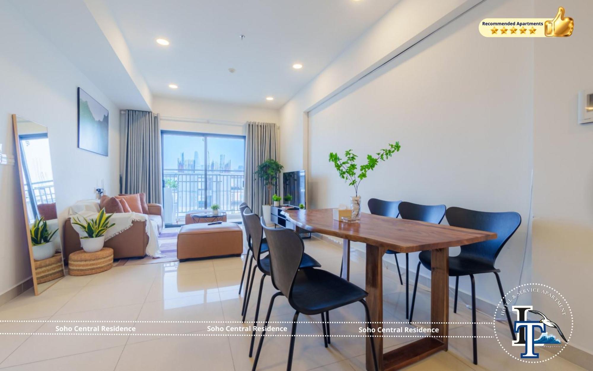 Soho Central Residence - City View - District 1 Ho-Chi-Minh-Stadt Exterior foto